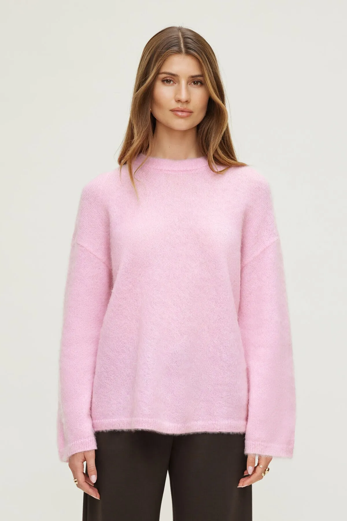 Premium Hairy Mohair Wide Sleeve Sweater sold by Dynamite product image thumbnail 4