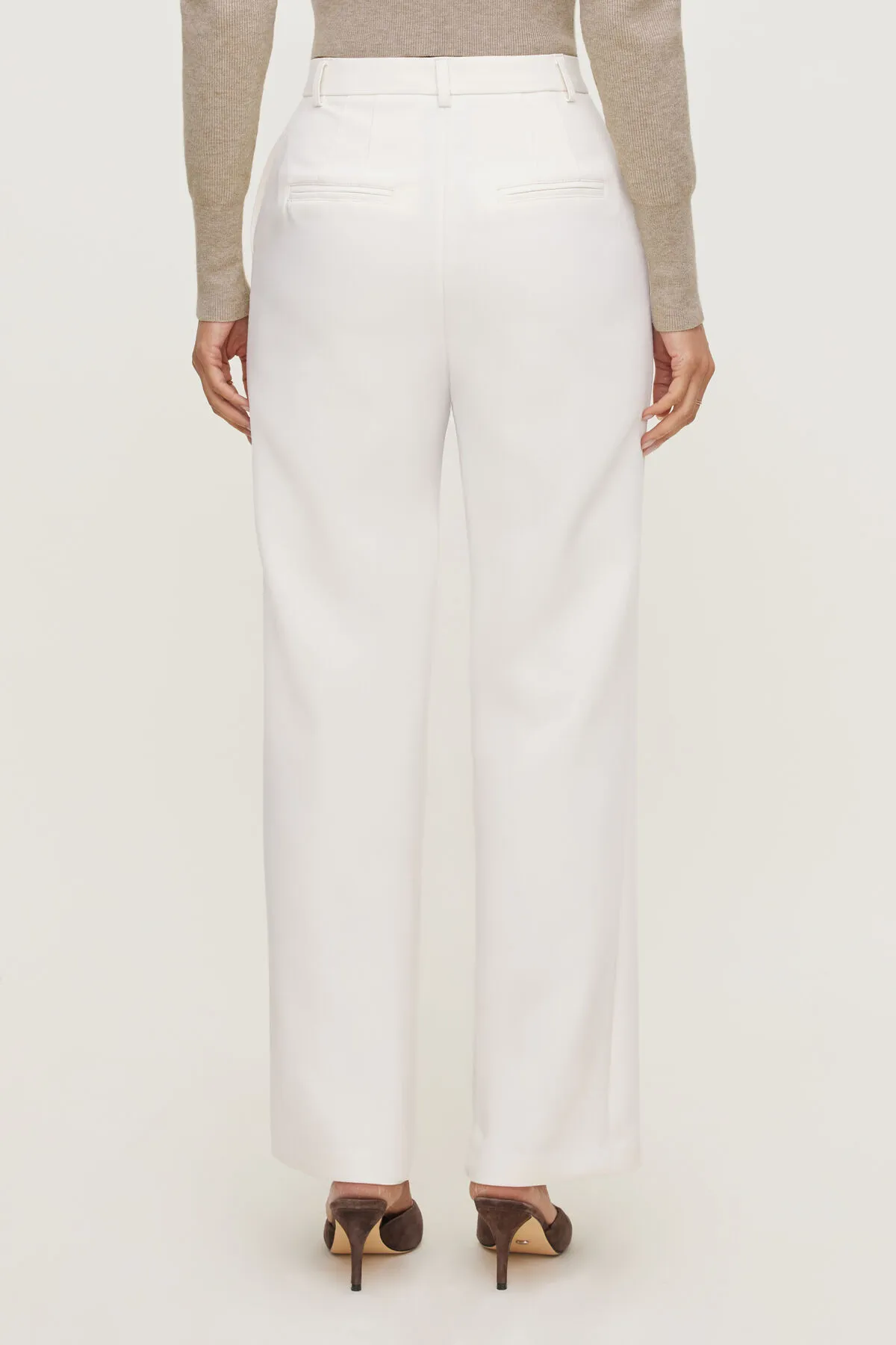 Pintuck Straight Leg Pants sold by Dynamite product image thumbnail 5