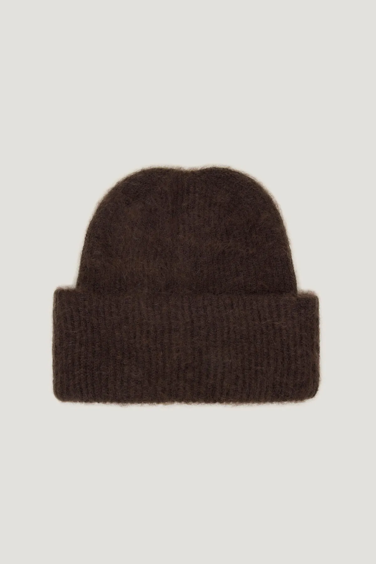 Premium Hairy Mohair Beanie sold by Dynamite