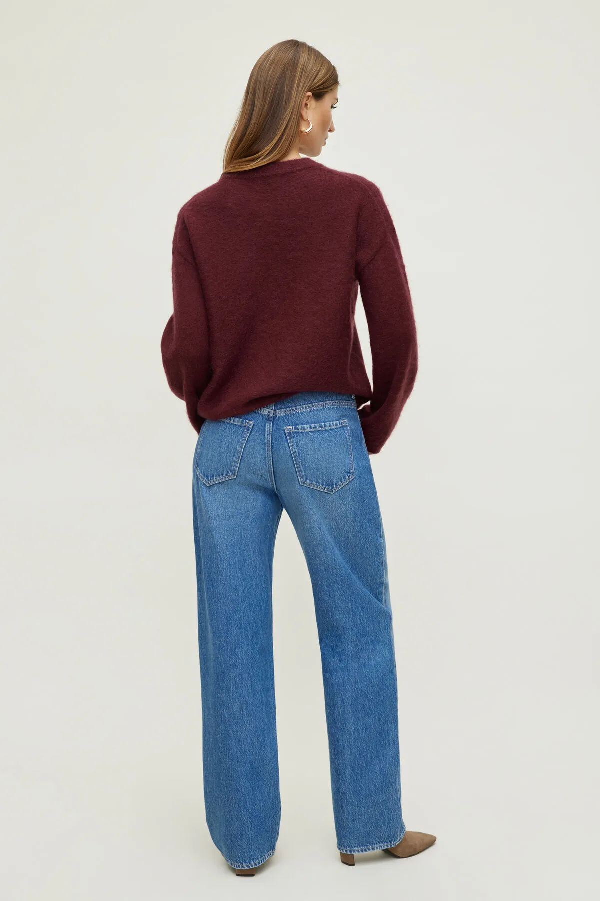 Premium Hairy Mohair Wide Sleeve Sweater sold by Dynamite product image thumbnail 2