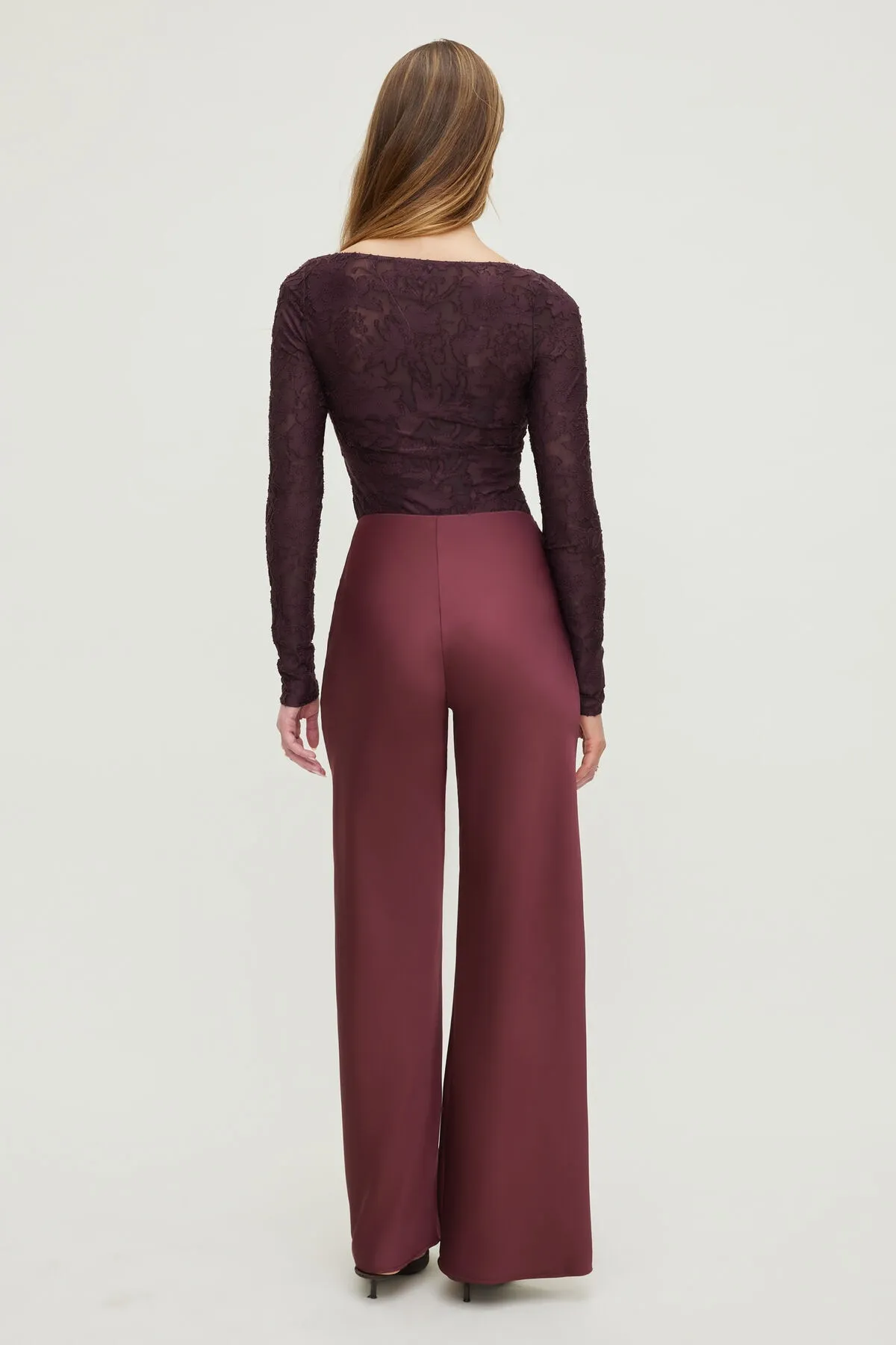 Wide Leg Satin Pants sold by Dynamite product image thumbnail 2