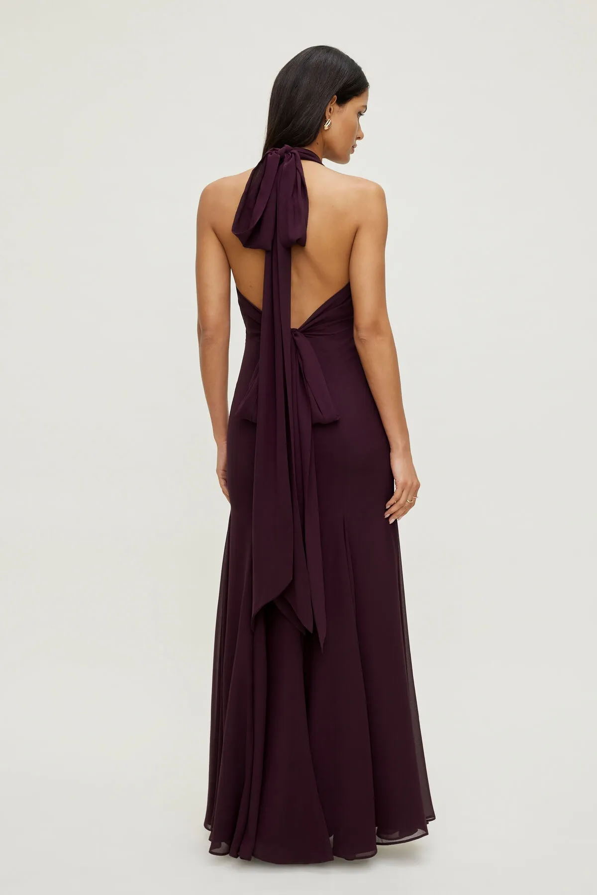 Plunging Flared Maxi Dress sold by Dynamite product image thumbnail 2