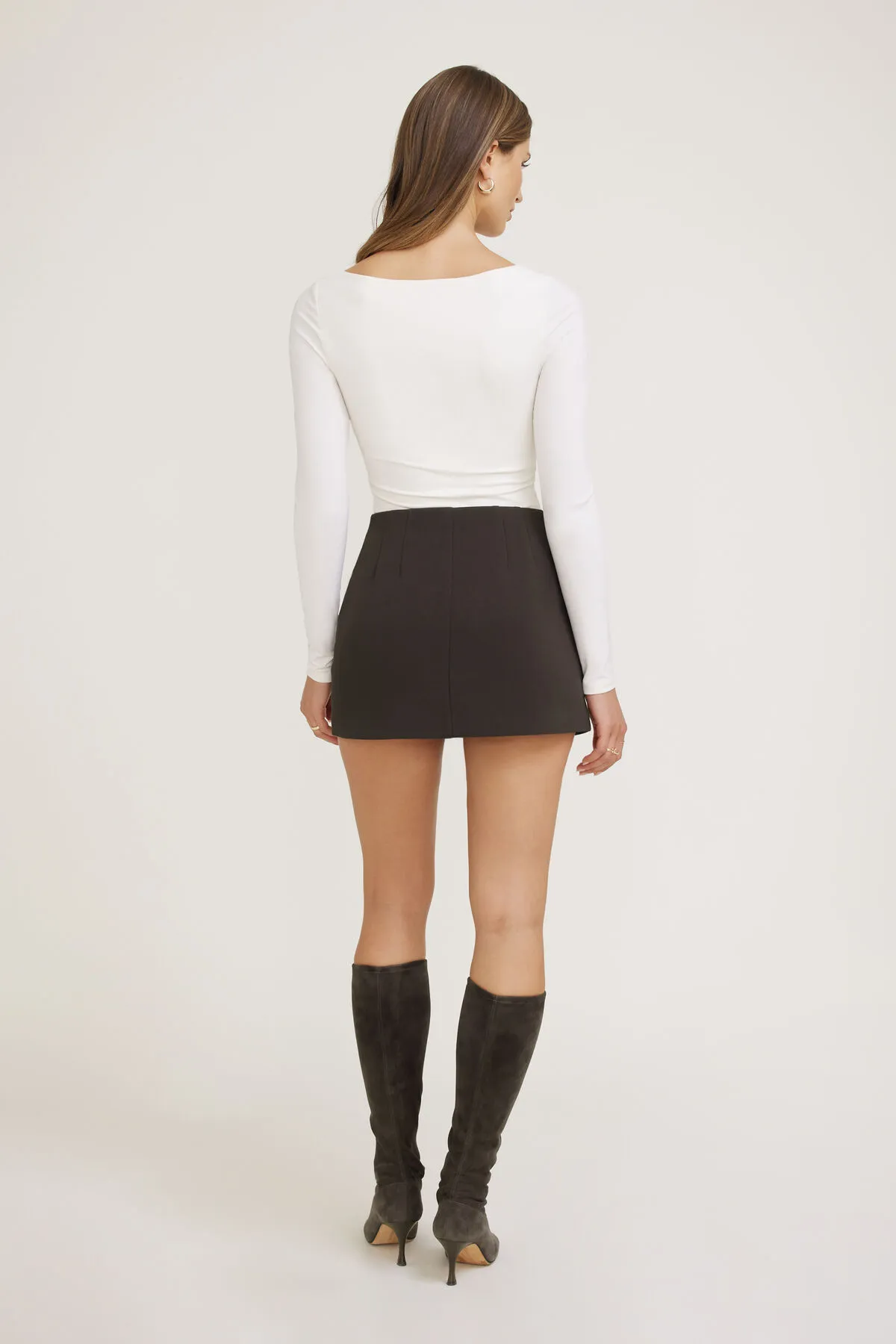 Akaia Asymmetric Skort sold by Dynamite product image thumbnail 2