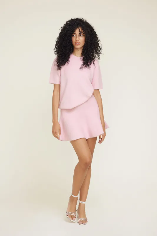 Aura Boxy Short Sleeve Sweater sold by Dynamite