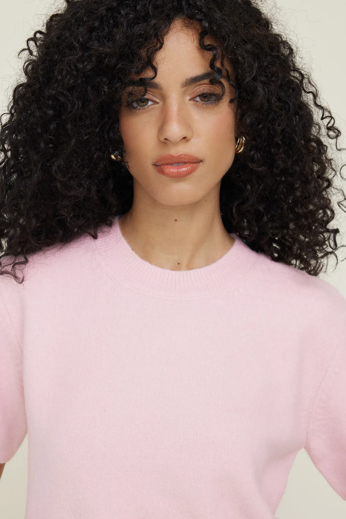 Aura Boxy Short Sleeve Sweater sold by Dynamite product image thumbnail 2