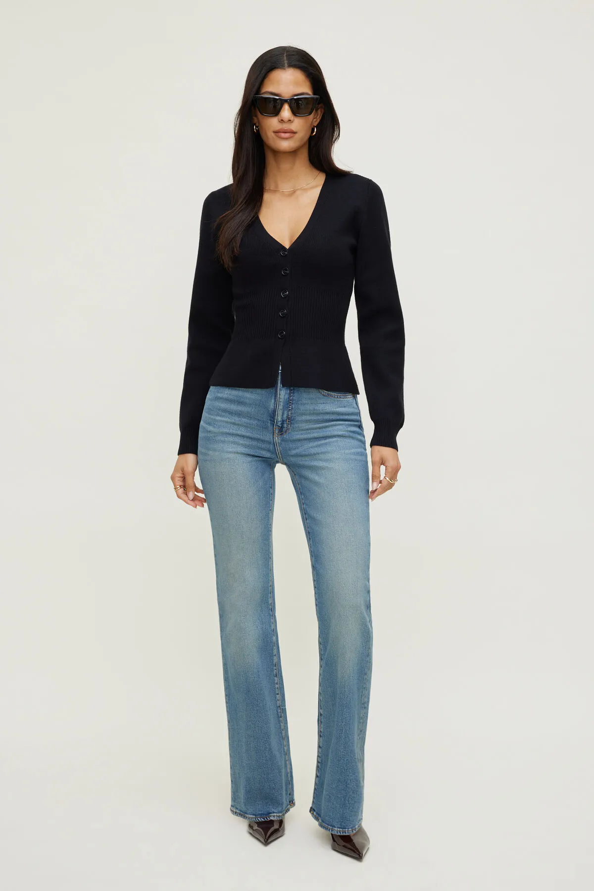 Cinched Waist Cardigan sold by Dynamite