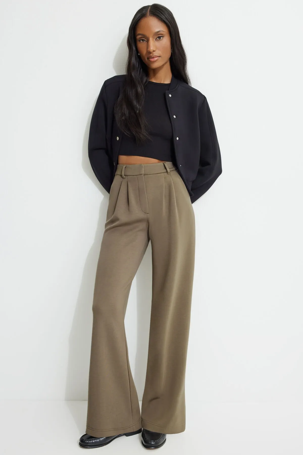 Alex Anywear Wide Leg Pants sold by Dynamite
