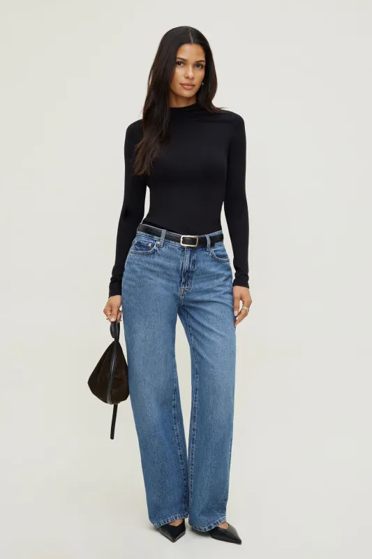 Mock Neck Long Sleeve Top sold by Dynamite