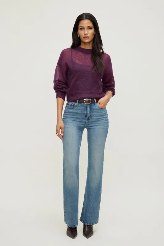 Premium Mohair Balloon Sleeve Sweater sold by Dynamite