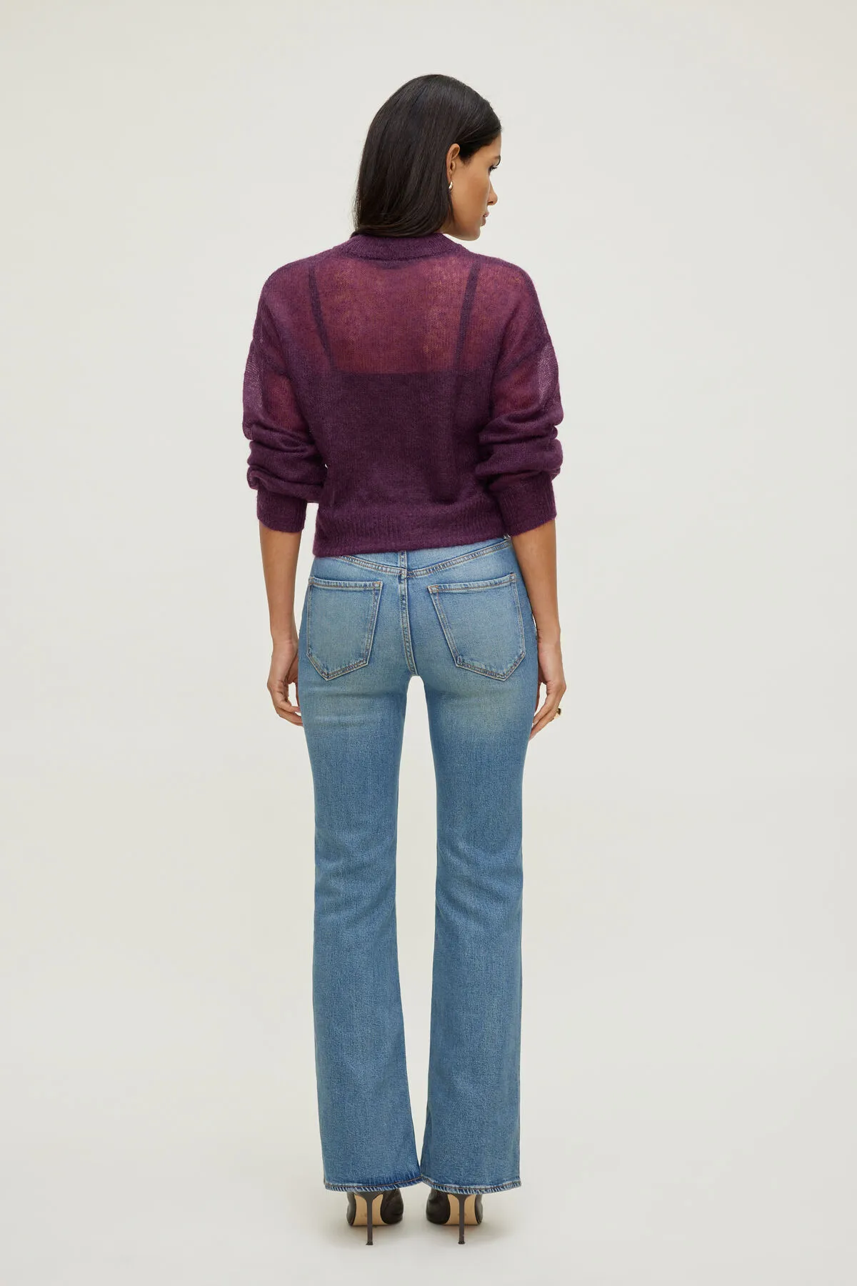 Premium Mohair Balloon Sleeve Sweater sold by Dynamite product image thumbnail 2