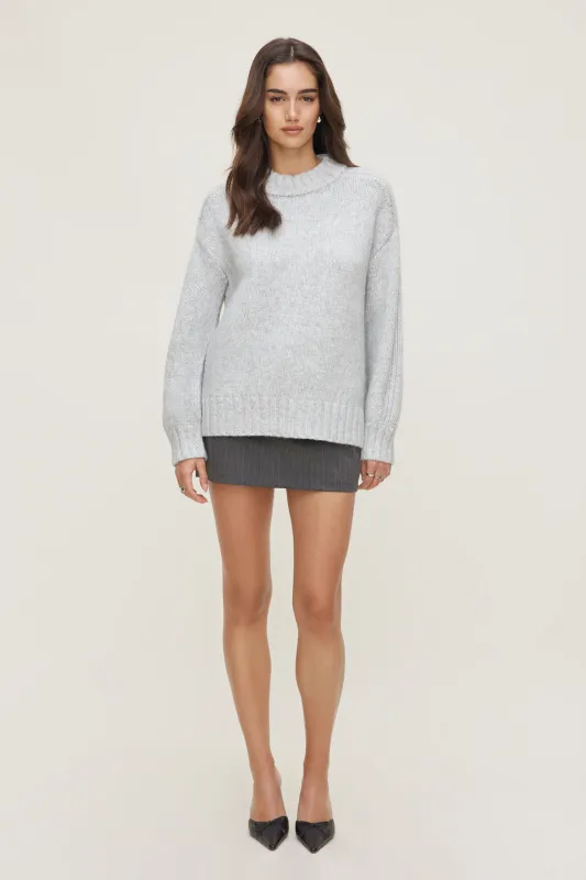 Mabel Chunky Crewneck Sweater sold by Dynamite