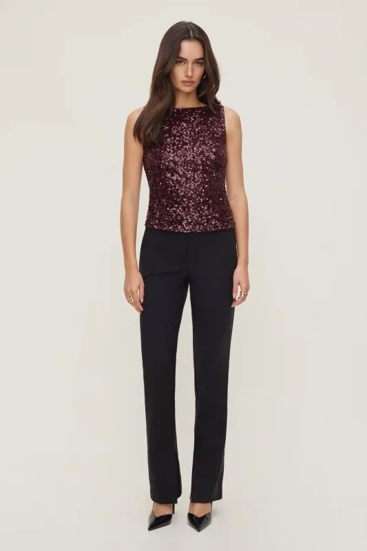 Nola Sequin Tank Top sold by Dynamite