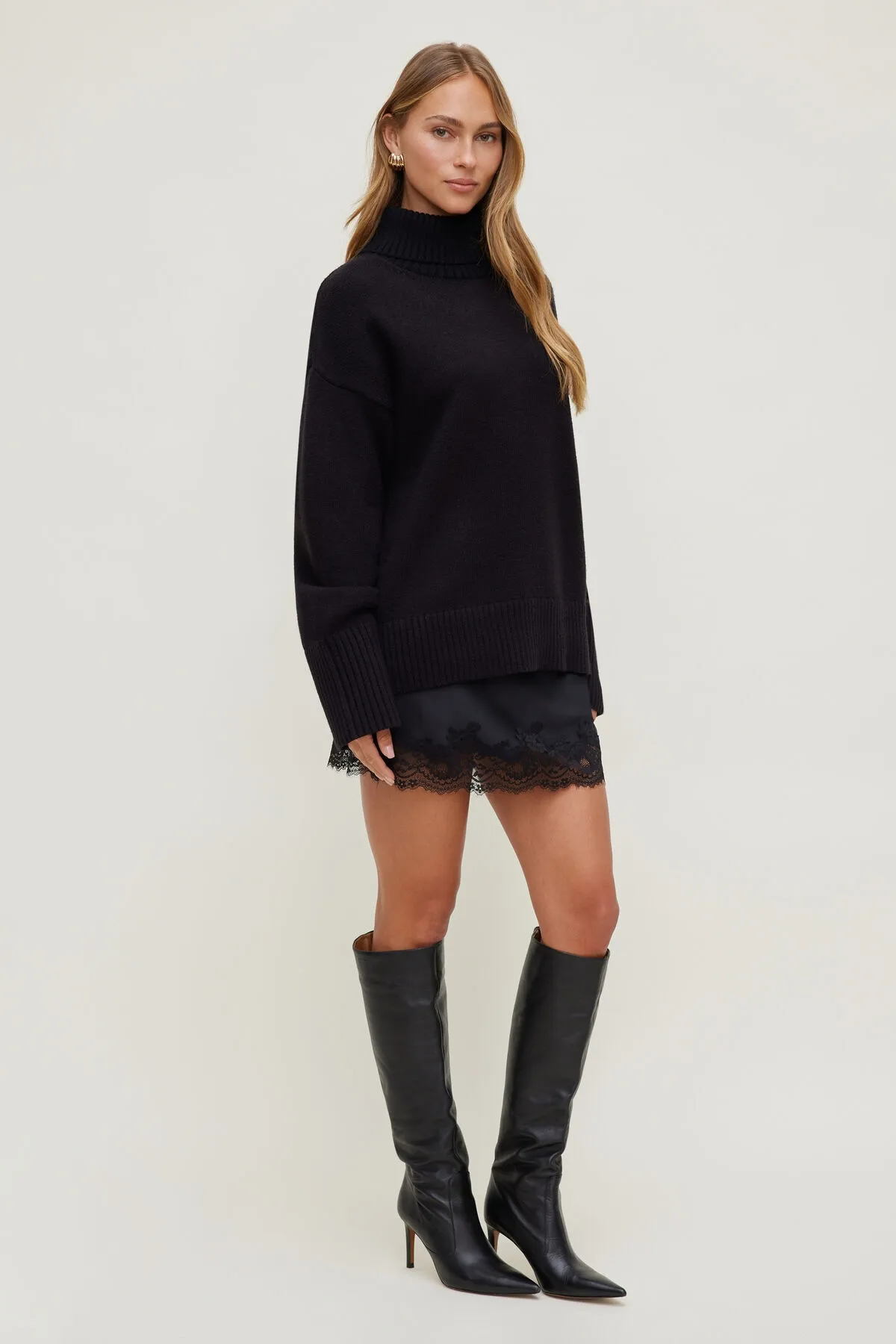 Evy Turtleneck Sweater sold by Dynamite product image thumbnail 3