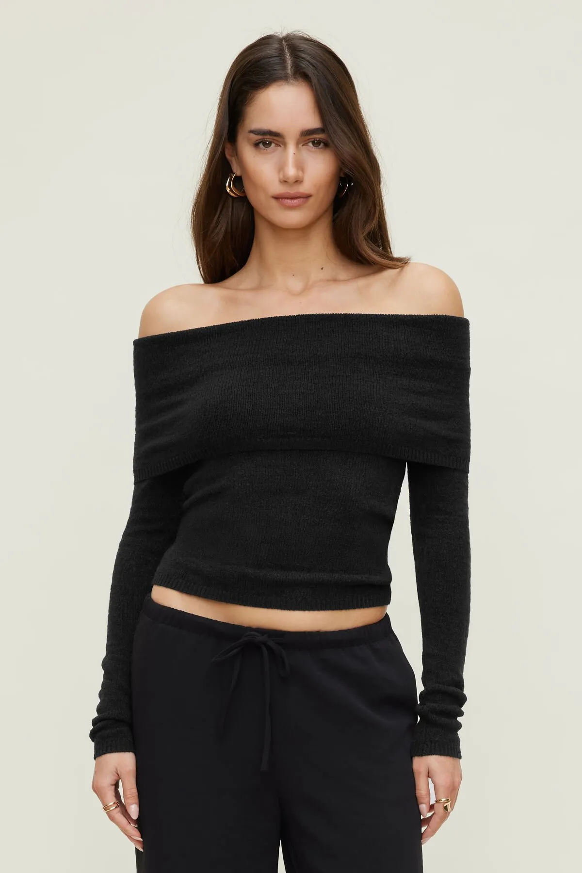 Off Shoulder Sweater sold by Dynamite product image thumbnail 4