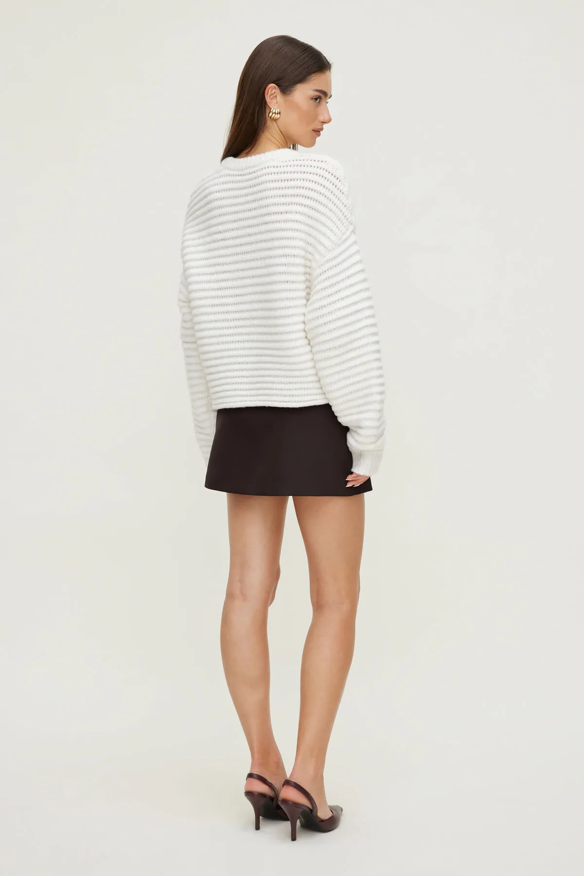 Lorelai Rib Knit Sweater sold by Dynamite product image thumbnail 2