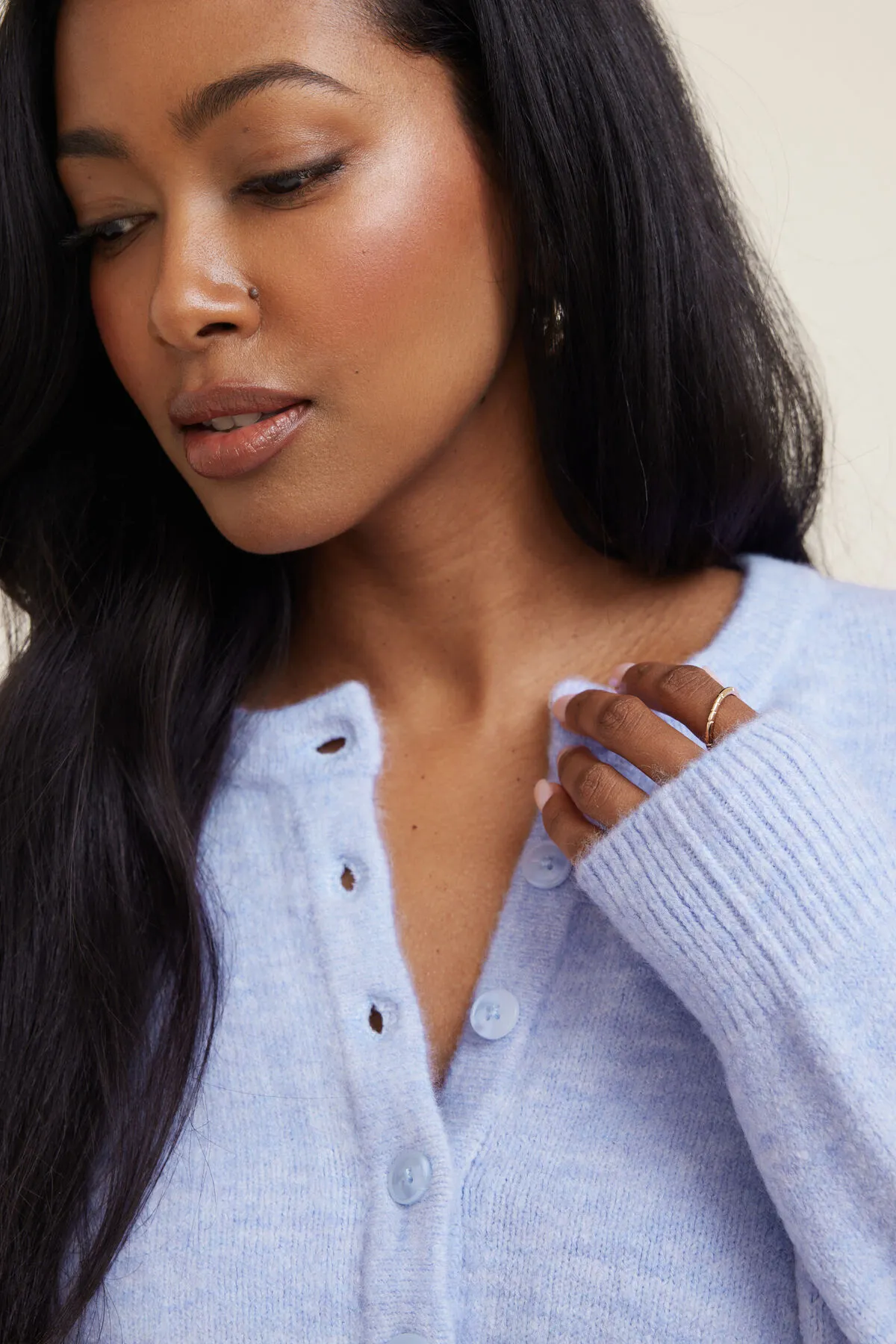 Rebecca Crewneck Cardigan sold by Dynamite product image thumbnail 3