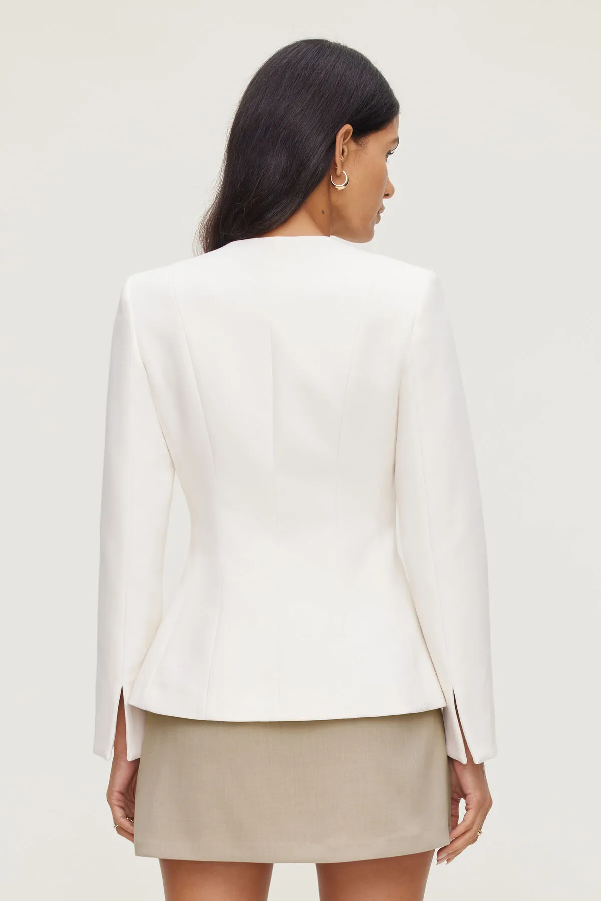 Plunge Small Button Blazer sold by Dynamite product image thumbnail 5