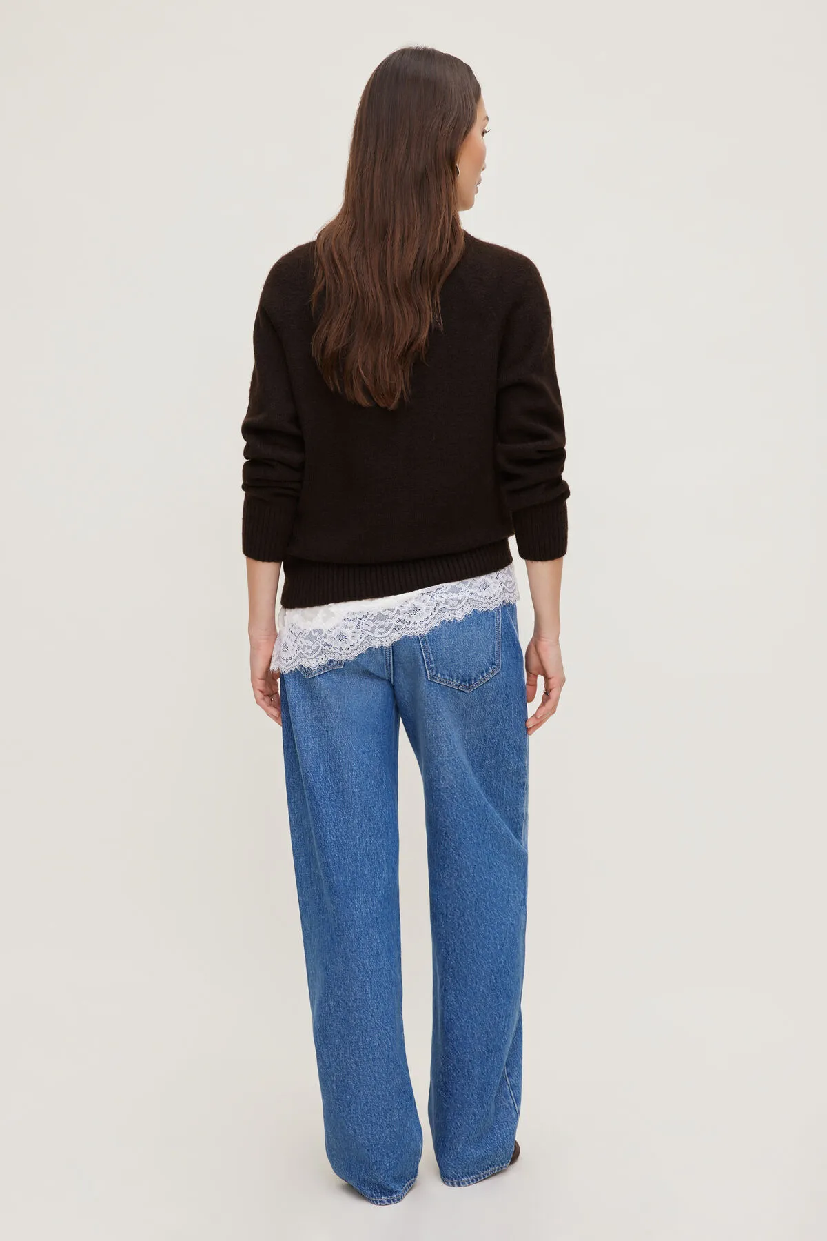 Mika Mid Rise Relaxed Straight Leg Jeans sold by Dynamite product image thumbnail 2