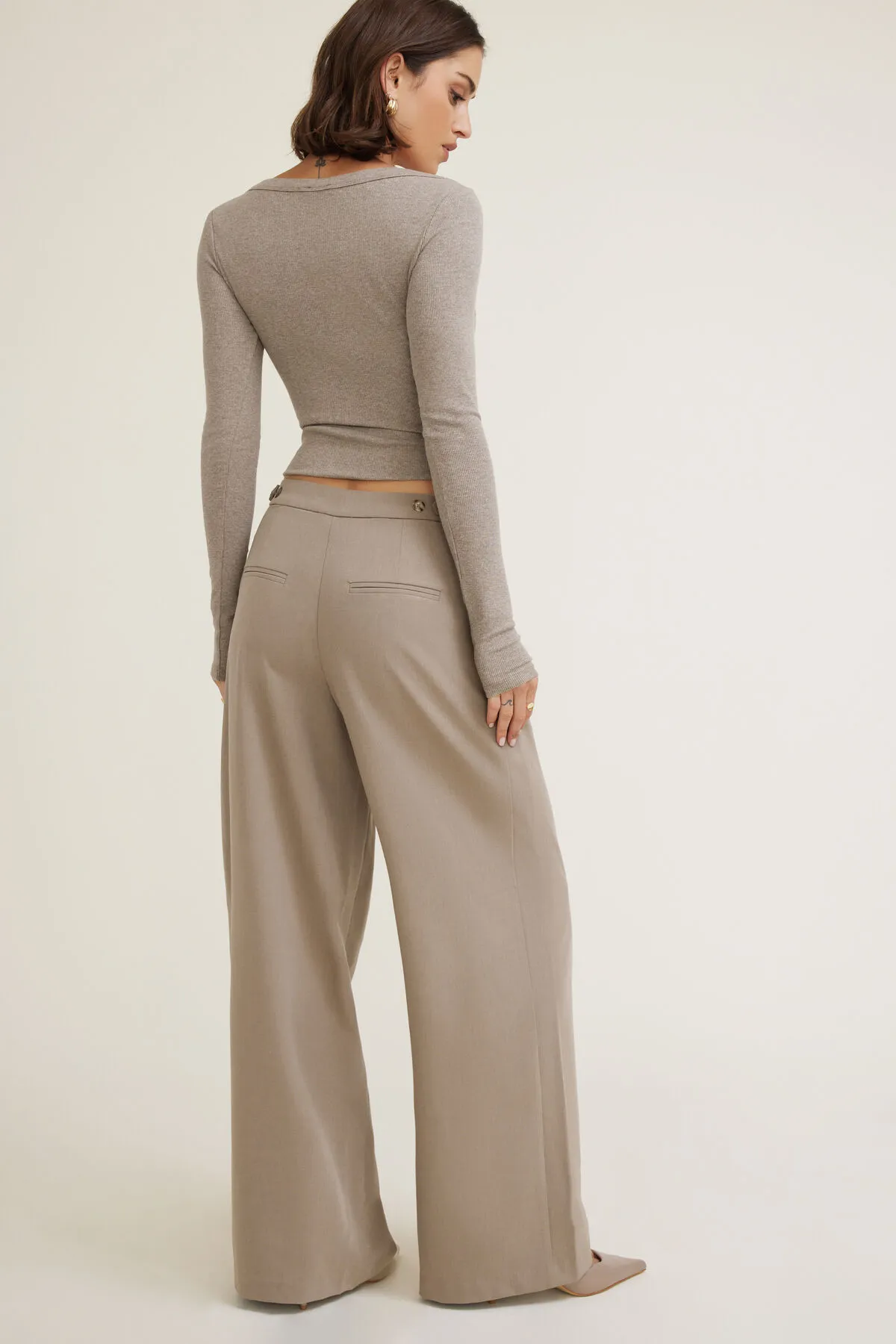 Leni Pleated Wide Leg Pants sold by Dynamite product image thumbnail 2