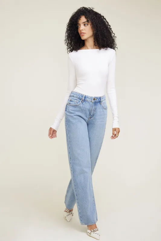 Nola Ribbed Long Sleeve T Shirt sold by Dynamite