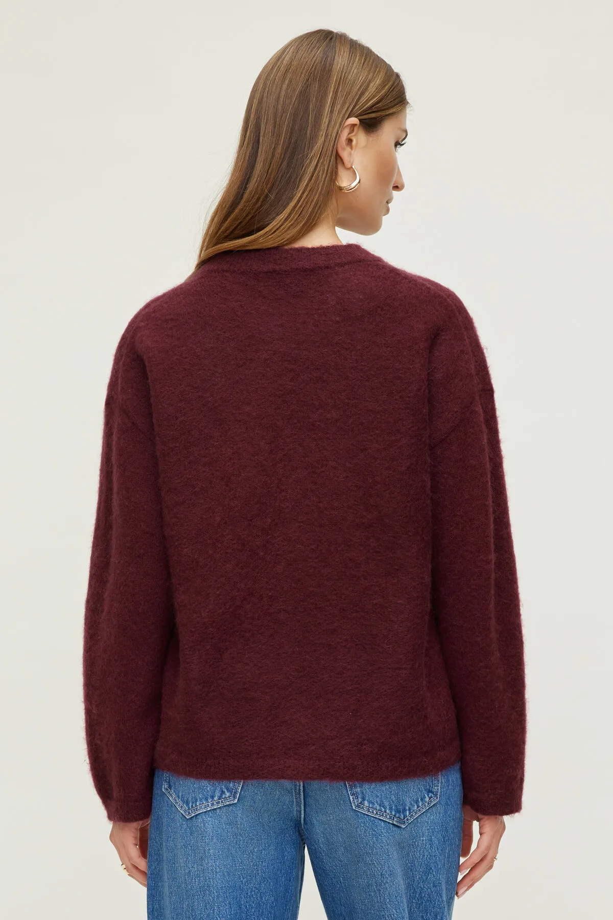 Premium Mohair Wide Sleeve Sweater sold by Dynamite product image thumbnail 5