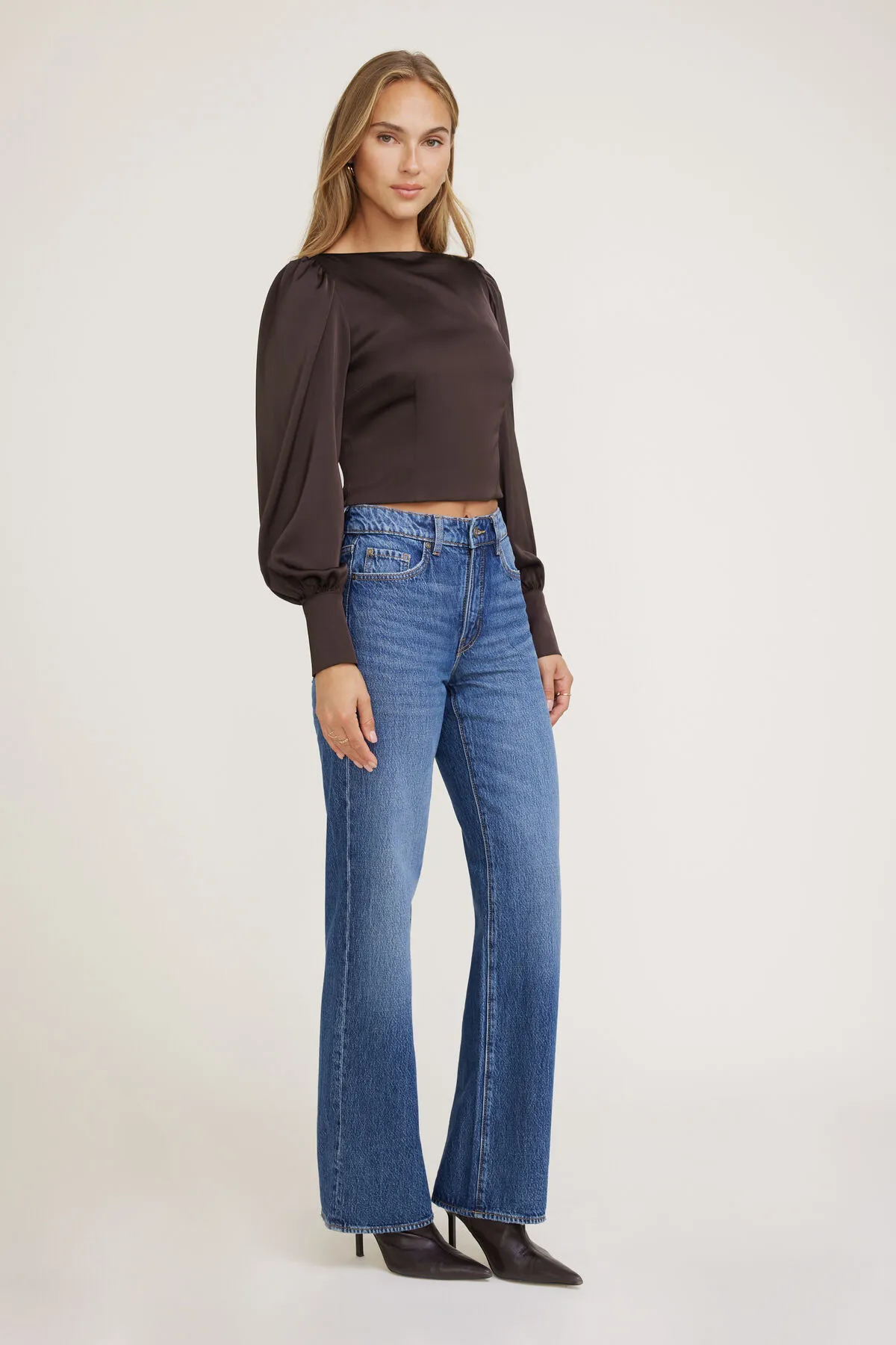 Heidi High Rise Wide Leg Jeans sold by Dynamite product image thumbnail 3