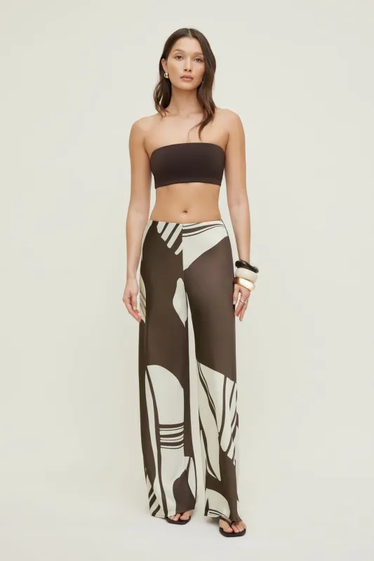 Wide Leg Satin Pants sold by Dynamite