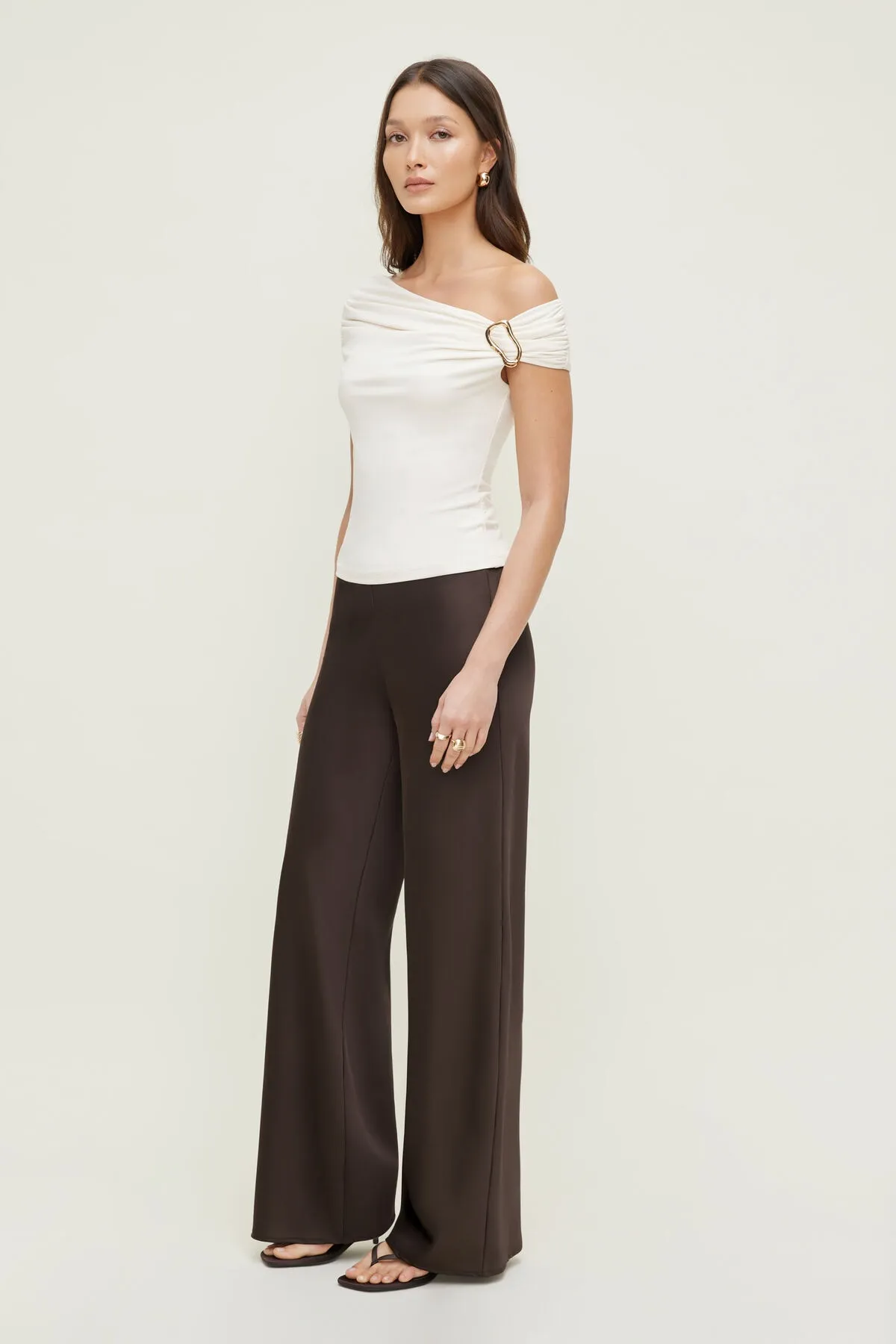 Sculpt Buckle Detail Top sold by Dynamite product image thumbnail 3
