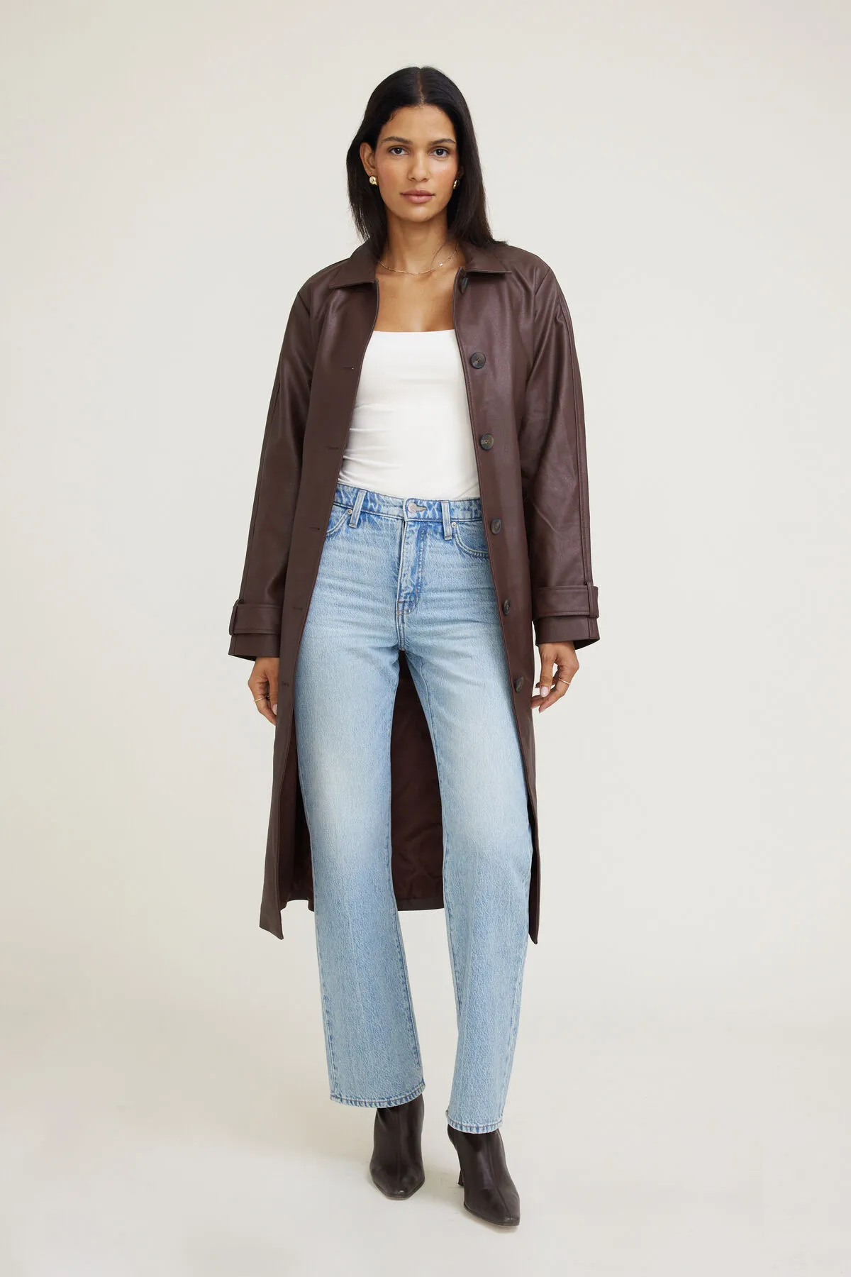 Cara High Rise Straight Leg Jeans sold by Dynamite