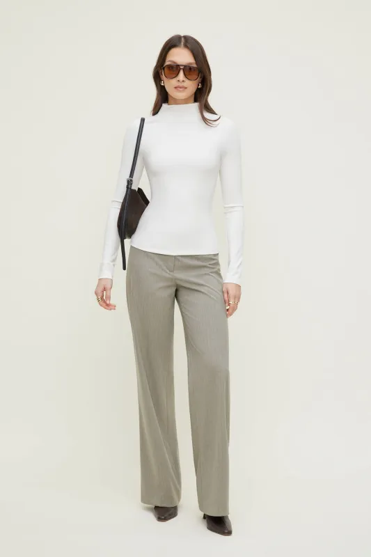 Mock Neck Long Sleeve Top sold by Dynamite