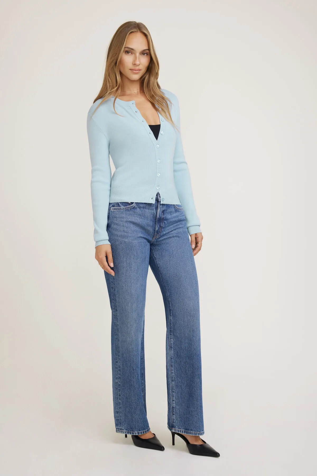 Rebecca Crewneck Cardigan sold by Dynamite product image thumbnail 3