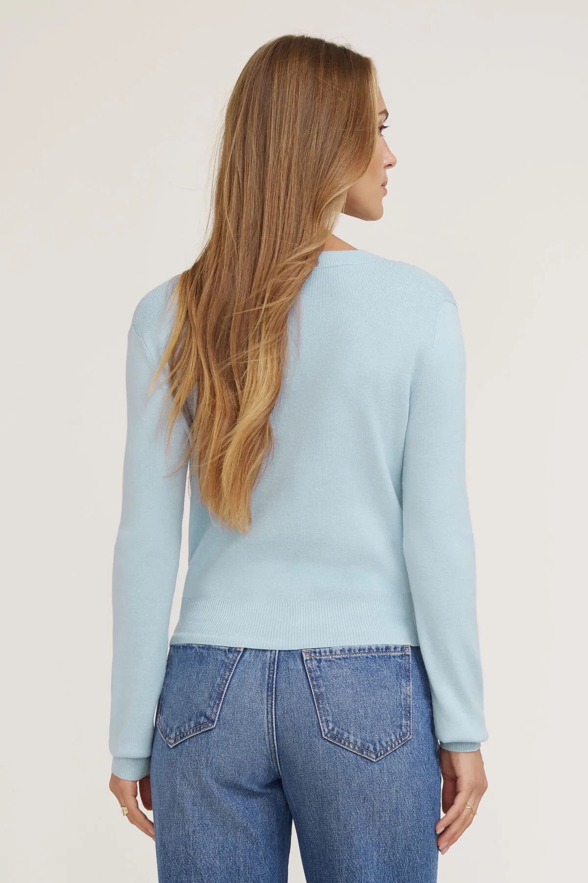 Rebecca Crewneck Cardigan sold by Dynamite product image thumbnail 5