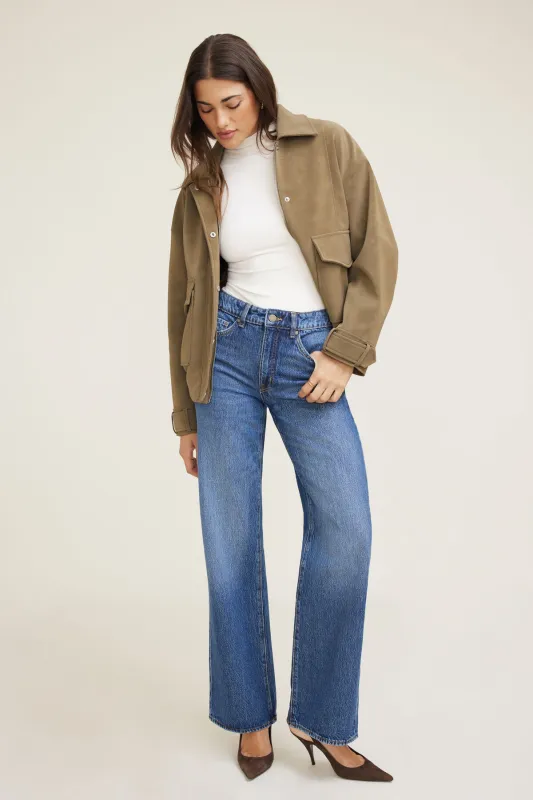 Short Sleeve Mockneck Sculpt Bodysuit sold by Dynamite