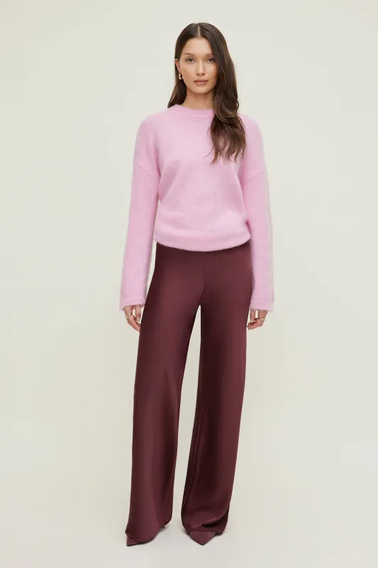 Wide Leg Satin Pants sold by Dynamite