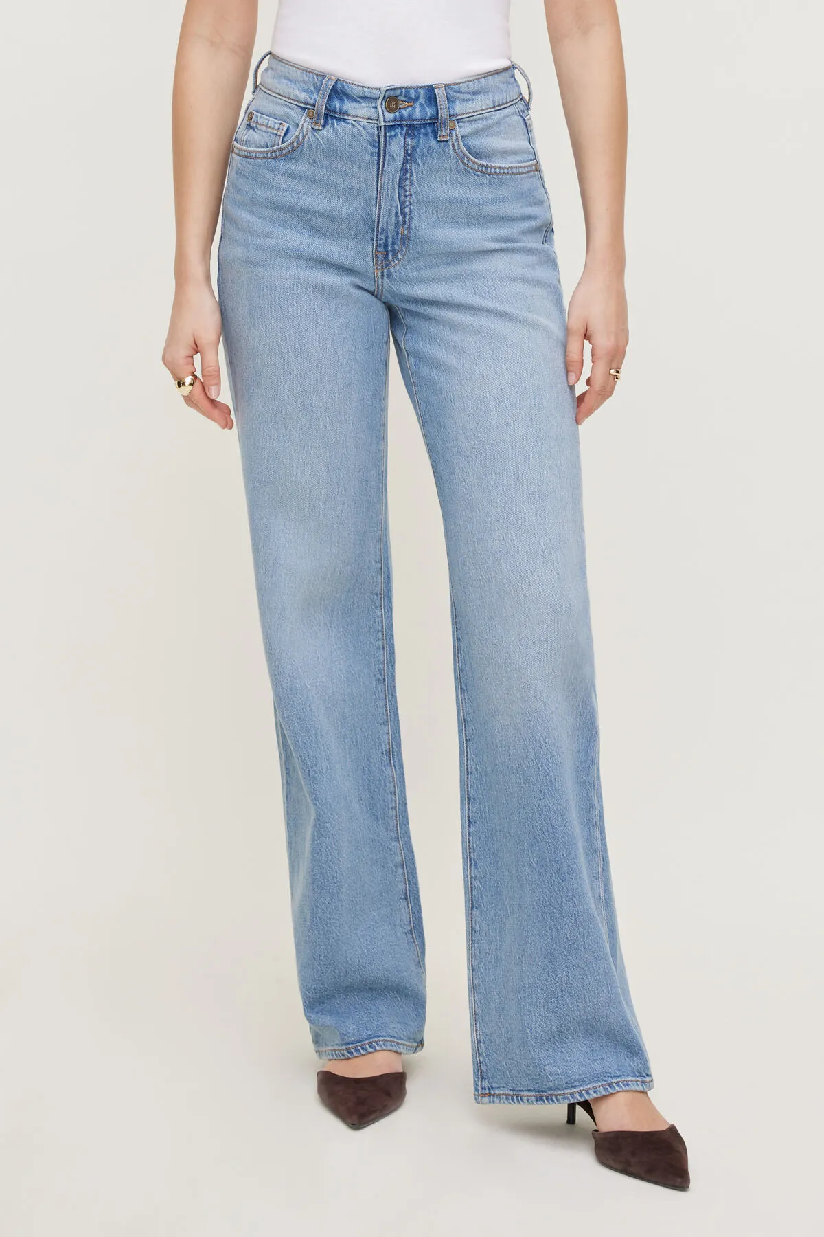 Heidi High Rise Wide Leg Jeans sold by Dynamite product image thumbnail 4