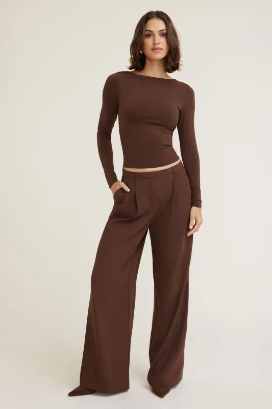 Nola Sculpt Long Sleeve Top sold by Dynamite