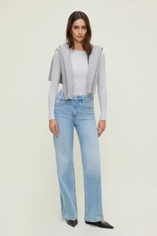 Heidi High Rise Wide Leg Jeans sold by Dynamite