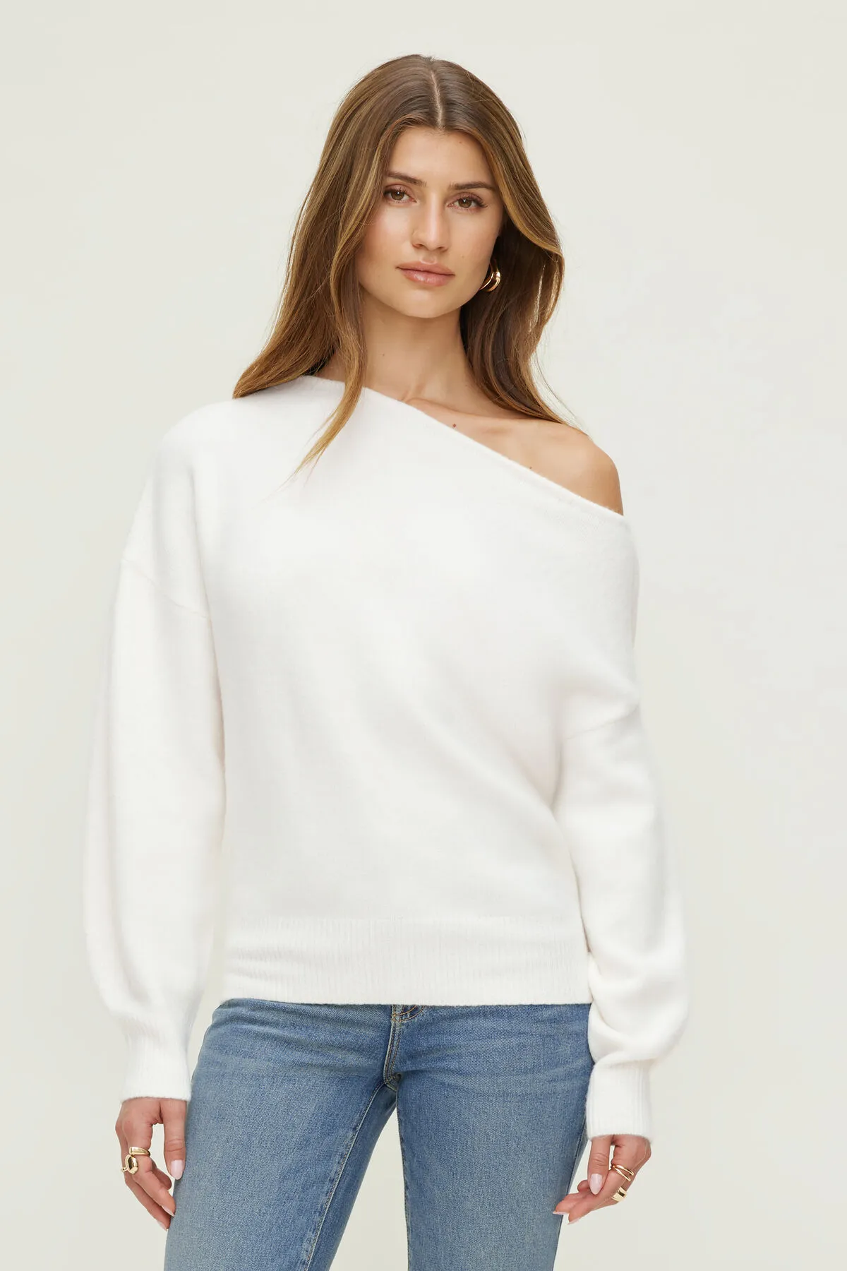 Lola Off Shoulder Sweater sold by Dynamite product image thumbnail 4
