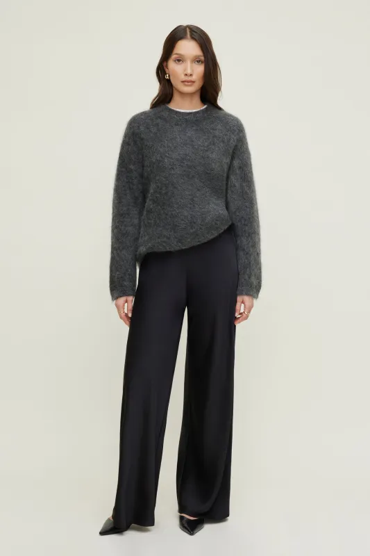 Wide Leg Satin Pants sold by Dynamite