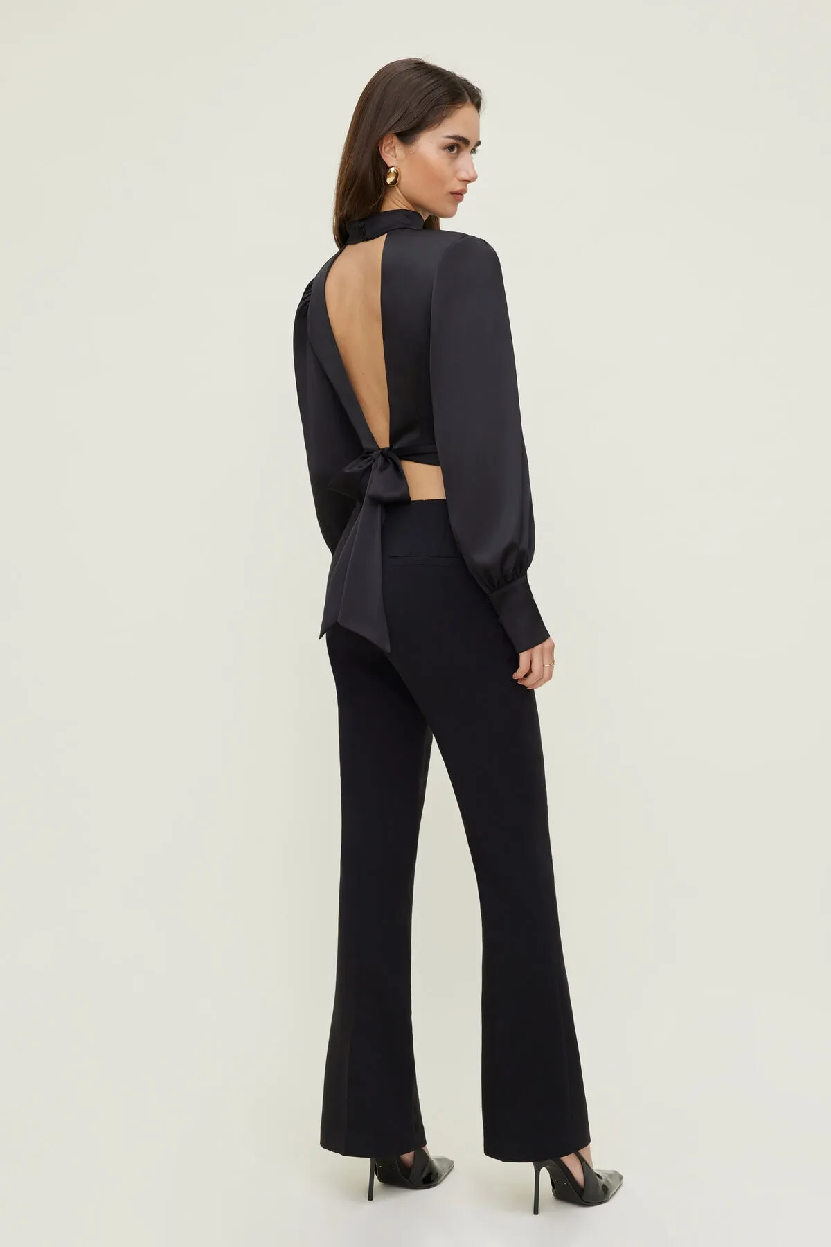 Frankie Tailored Slim Bootcut Pants sold by Dynamite product image thumbnail 2