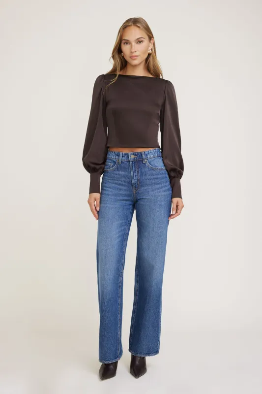 Heidi High Rise Wide Leg Jeans sold by Dynamite