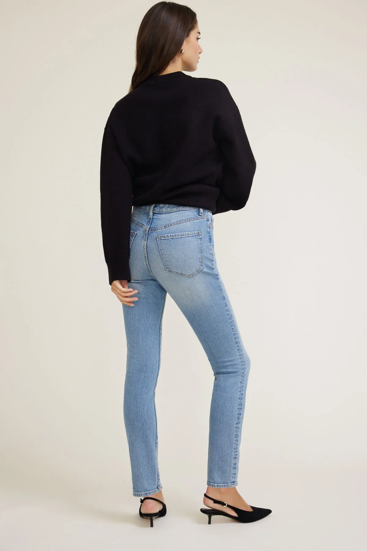 Goldie Stretch High Rise Skinny Leg Jeans sold by Dynamite product image thumbnail 2