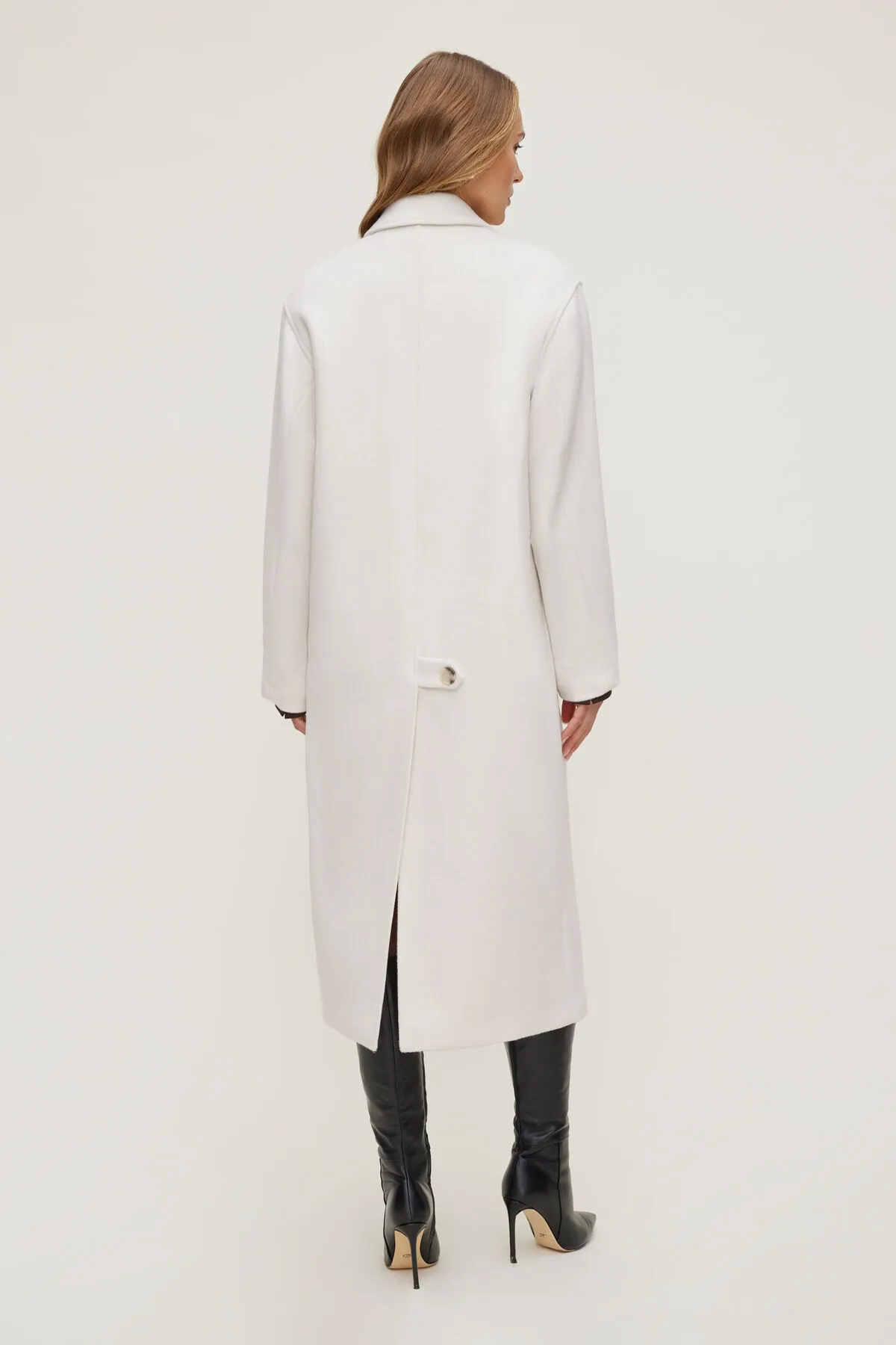 Unstructured Wool Coat sold by Dynamite product image thumbnail 2