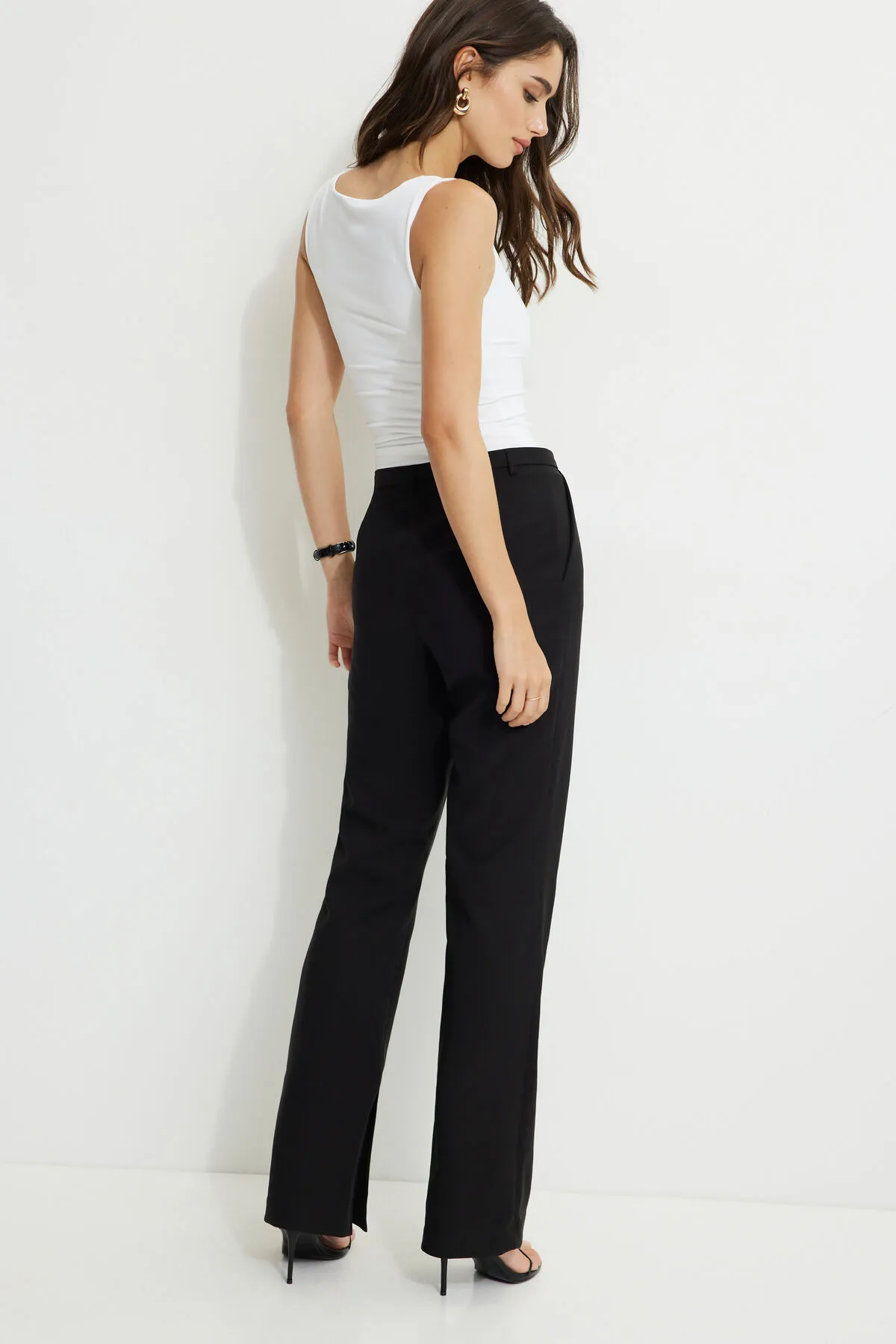 High Rise Slim Leg Pants sold by Dynamite product image thumbnail 5