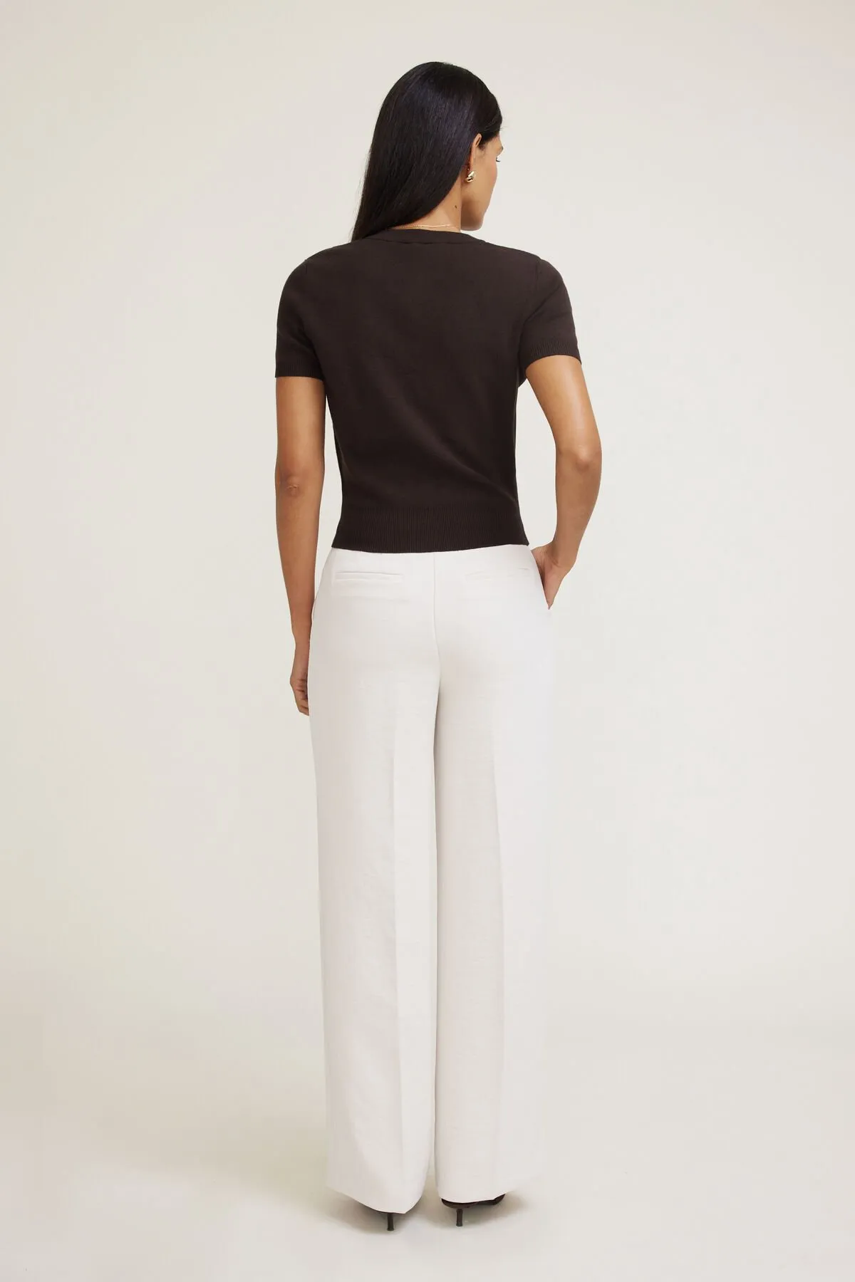 Yasmin Airflow Straight Leg Pants sold by Dynamite product image thumbnail 2