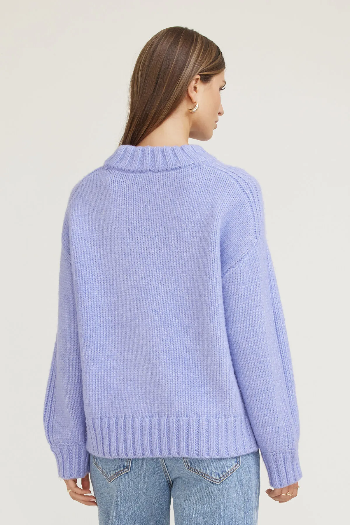 Mabel Chunky Crewneck Sweater sold by Dynamite product image thumbnail 5