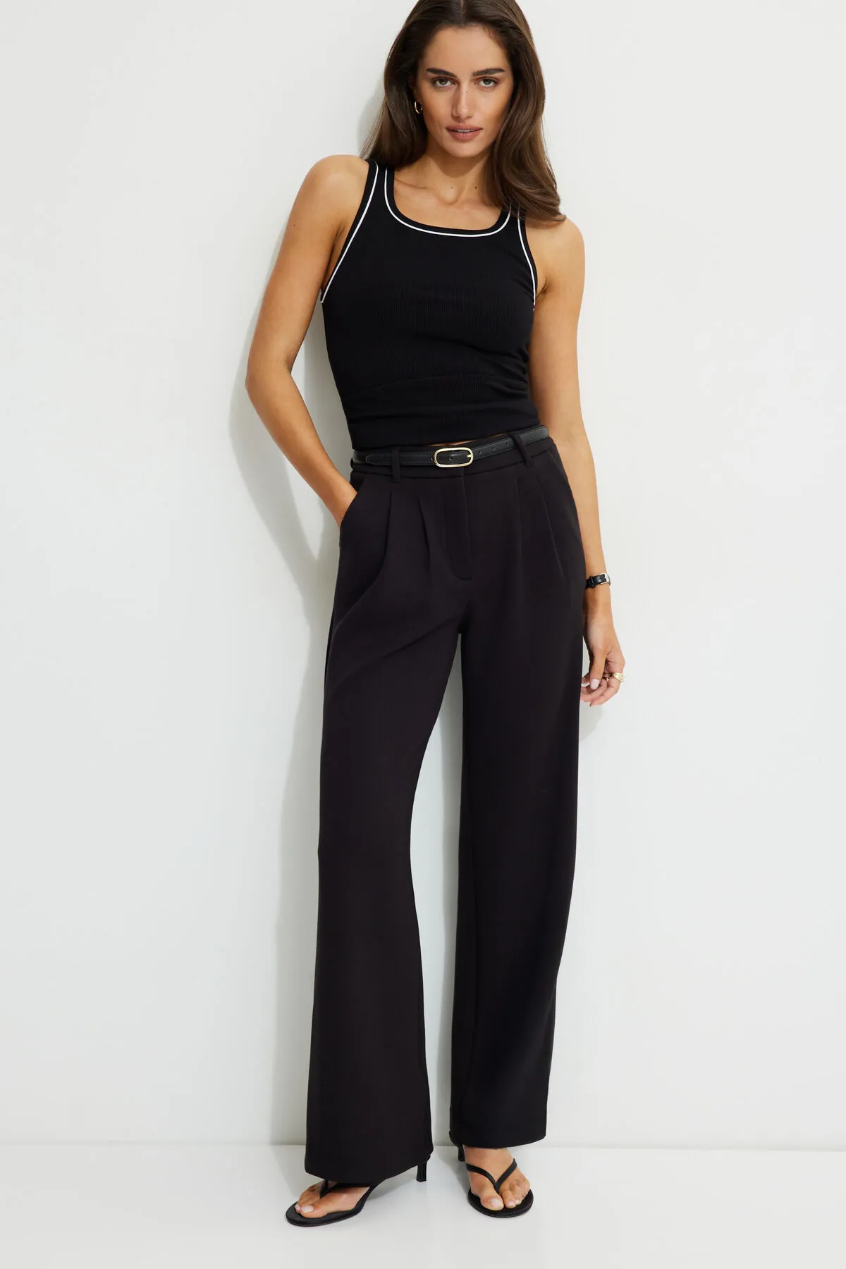 Alex Anywear Wide Leg Pants sold by Dynamite