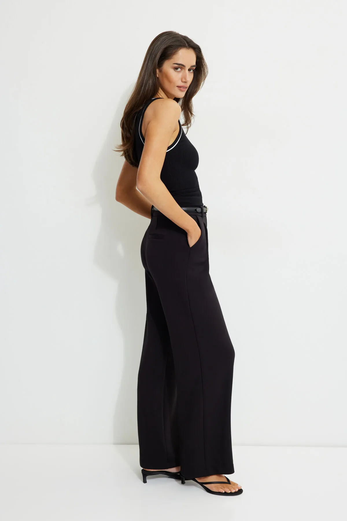 Alex Anywear Wide Leg Pants sold by Dynamite product image thumbnail 3
