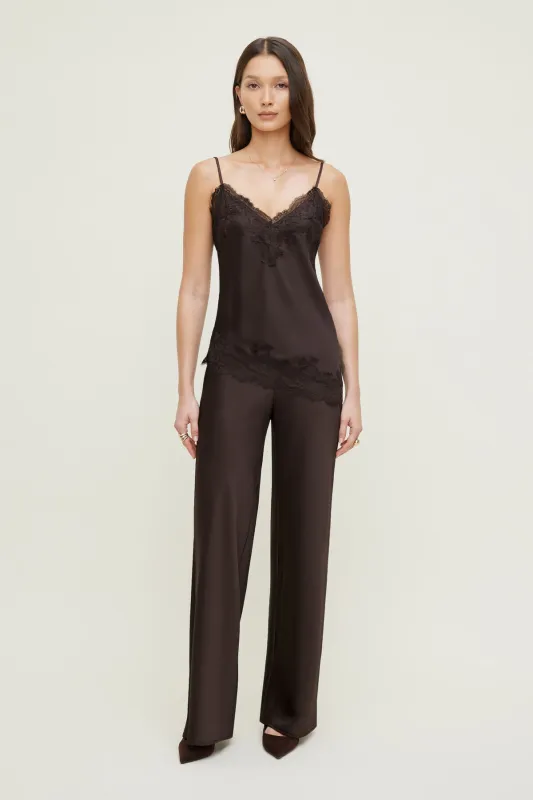 Izzy Wide Leg Satin Pants sold by Dynamite