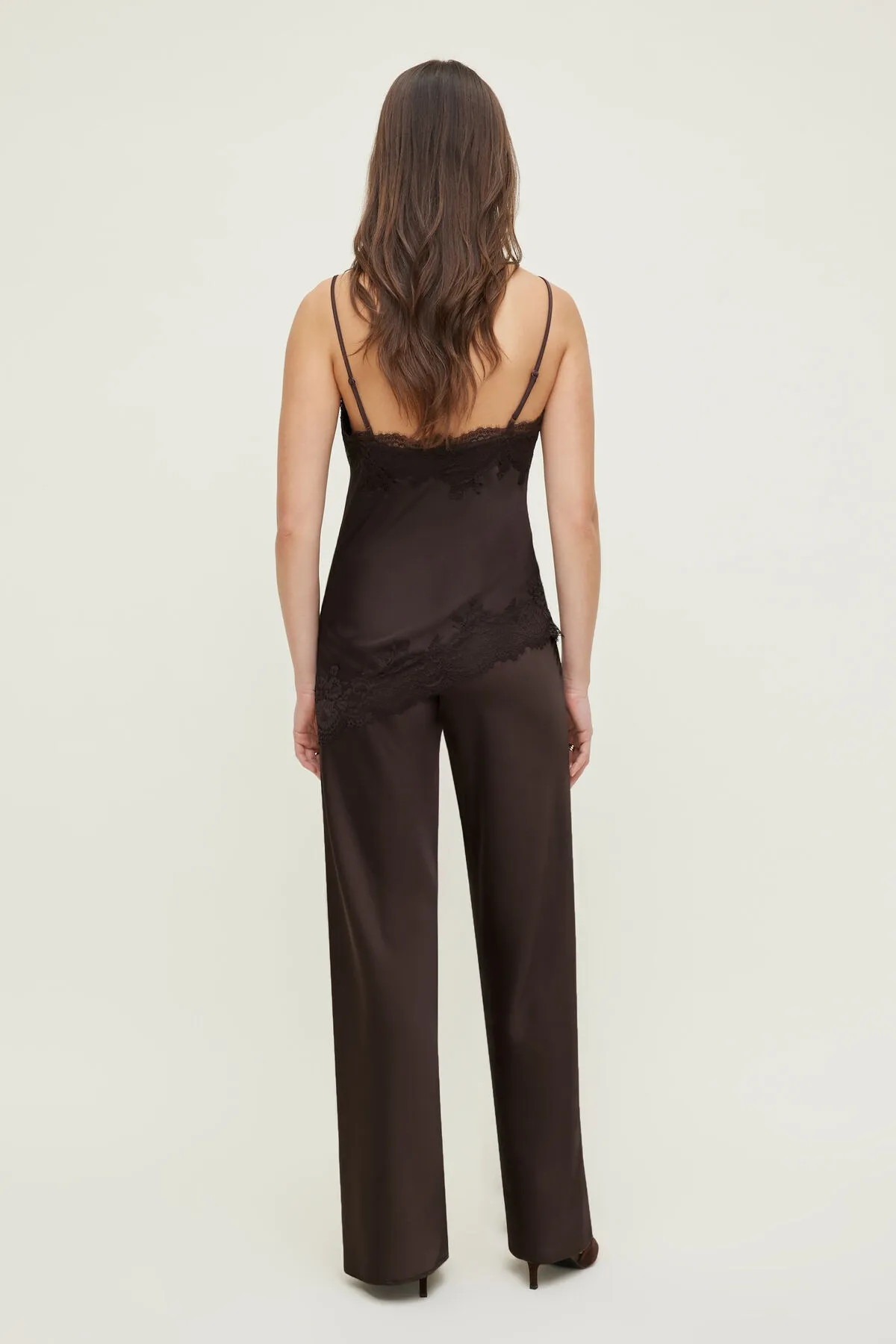 Izzy Wide Leg Satin Pants sold by Dynamite product image thumbnail 2